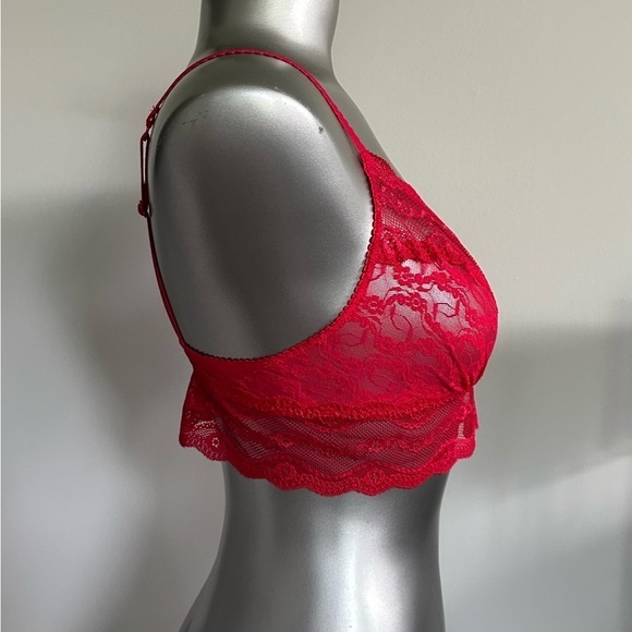 🆕Red Lace Bralette - Picture 2 of 14